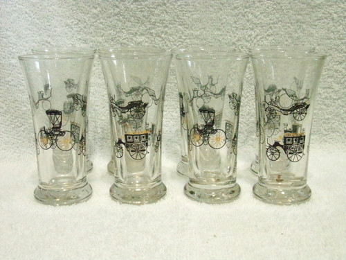 Libbey black gold old - gold, car